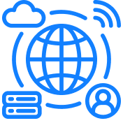 Web, Cloud, Wireless, Verknüpfung global